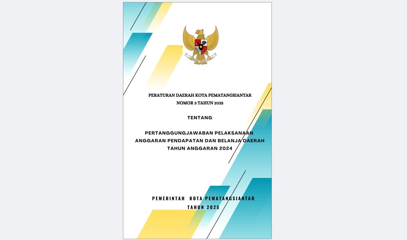 Perda No. 3 Th 2025 ttg Pertanggungjawaban Pelaksanaan APBD TA. 2024